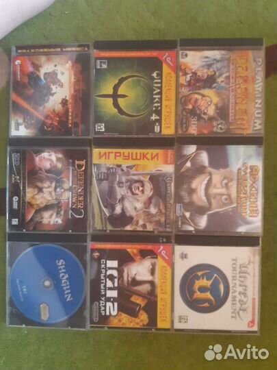Старые игры на дисках