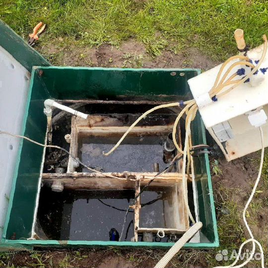 Обслуживание септика, ремонт Топас