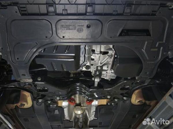 Защита картера двигателя и кпп Volkswagen Polo V