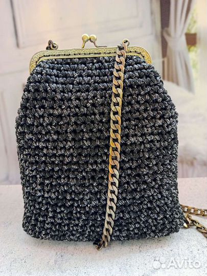 Сумка с фермуаром 'Девичьи грёзы ' на цепочке