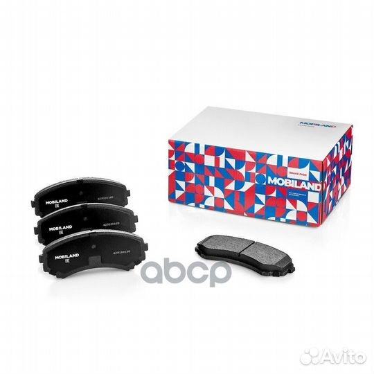 429100160 Колодки тормозные дисковые передние