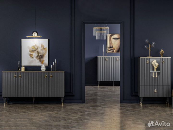 Тумба лоренсо, четыре двери