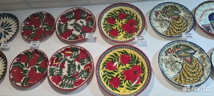 Блюда ляганы из Узбекистана/ чайники тарелки