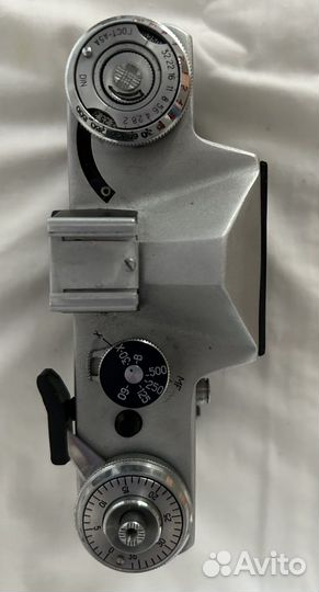 Плёночный фотоаппарат Зенит Е в чехле