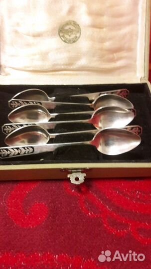 Ложки чайные и столовые.мельхиор.ссср