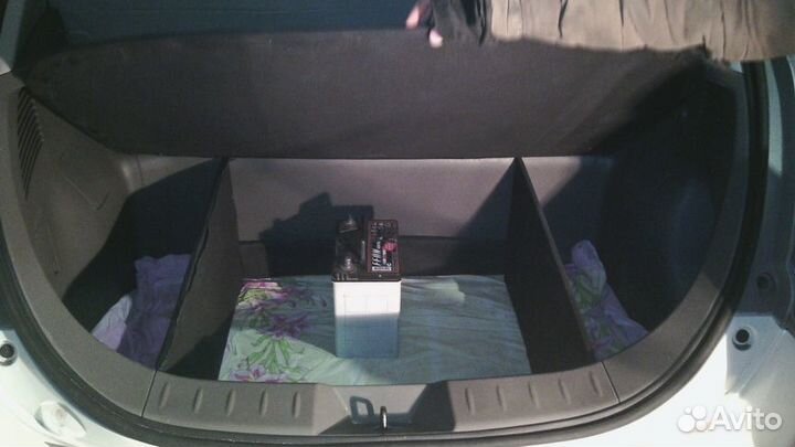 Органайзер Ящик в багажник Ниссан Лиф Ровный пол