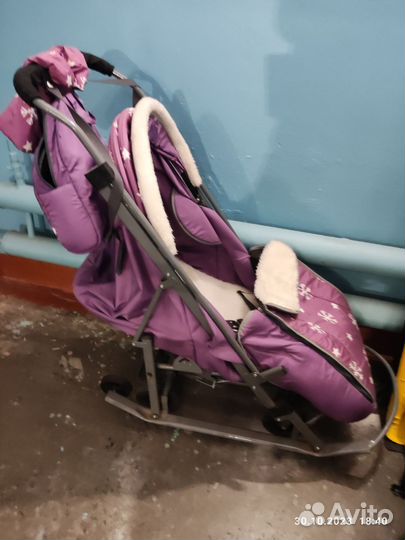 Санки коляска