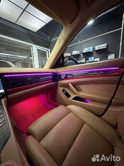 Контурная подсветка салона