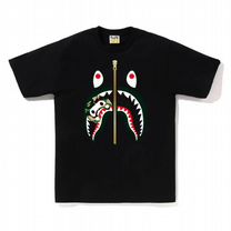 Футболка bape Abc Camo Milo Shark B/G