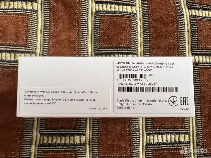 Apple Airpods 2 (оригинал)