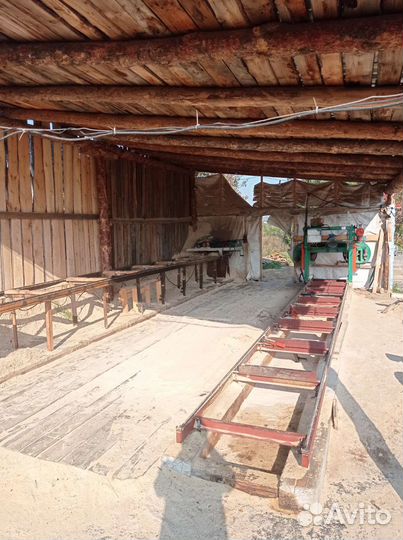 Услуги по распиловке леса, делению,сушке,строжке