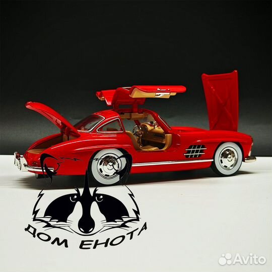 Машинка игрушечная Mercedes 300SL модель 1:24