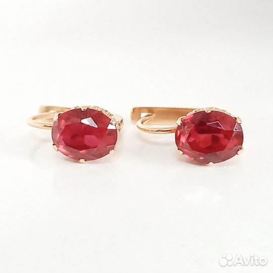 Золотые серьги