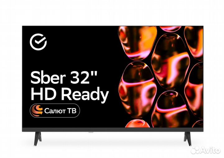 Телевизор SMART Sber sdx-32h2124 1,5gb новый