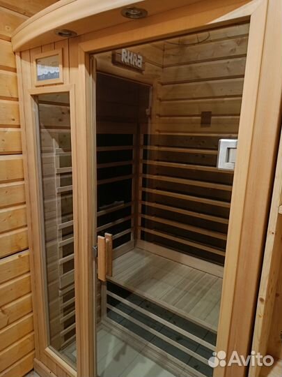 Баня на дровах, сауна с бассейном