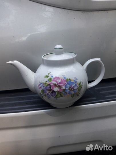 Чайные наборы заварные чайники сахарницы масленки