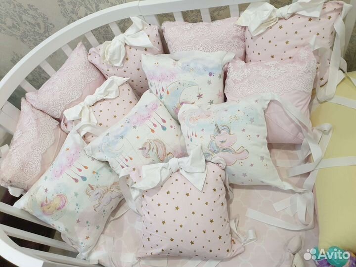 Бортики в кроватку