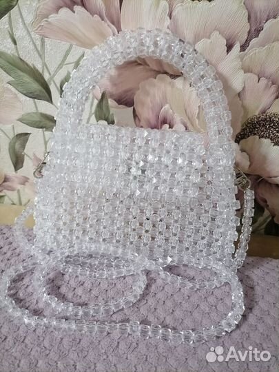 Сумка из бусин ручной работы