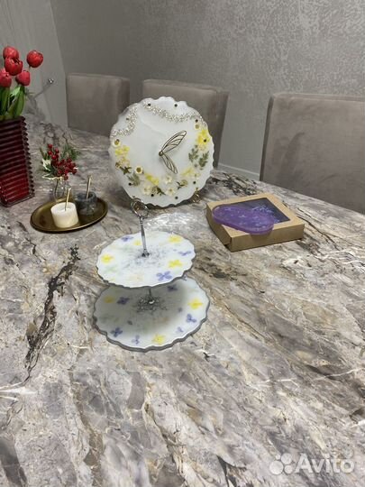 Этажерка из эпоксидной смолы