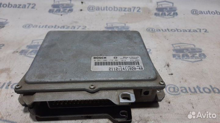 Блок управления двигателем Ваз 2114 21183 2005