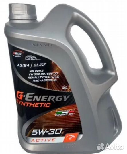 G-energy 253142406 Масло моторное Synthetic Active