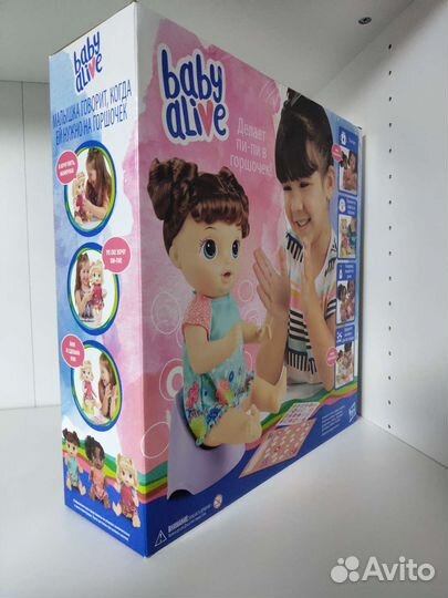 Новая интерактивная кукла Baby Alive