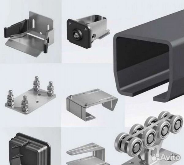 Комплектующие для откатных ворот Балка Автоматика