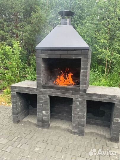 Мангалы/Мангальная зона барбекю