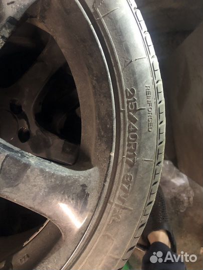 Литые диски r17 5x100