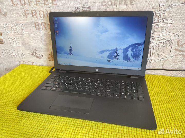 Ноутбук HP Intel Celeron N3060 + Ram 4Gb