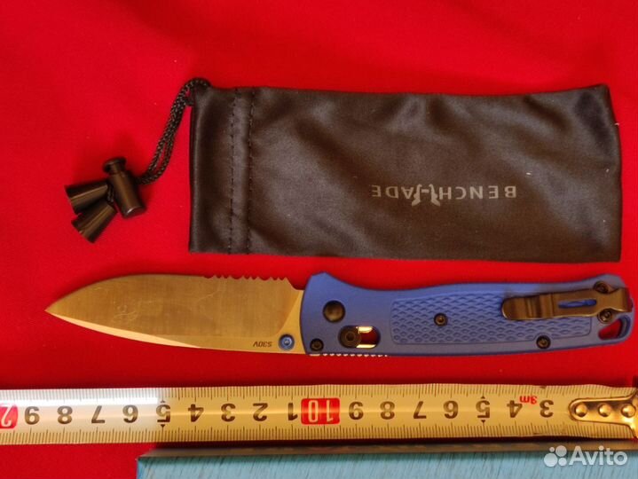 Нож, сталь S30V, HRC 60, рукоять G-10, чехол