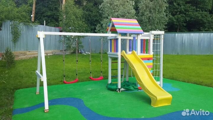 Детская площадка с бельгийской горкой