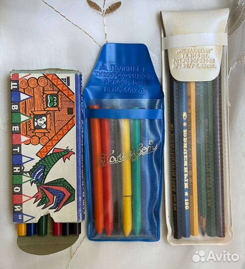 Наборы карандашей СССР