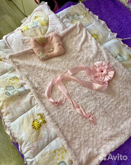 Бортики на детскую кроватку