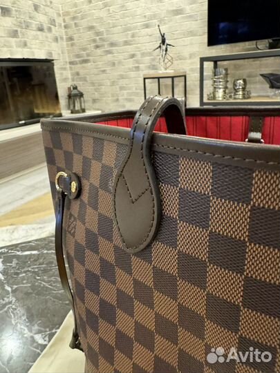 Оригинальная сумка Louis Vuitton Neverfull MM