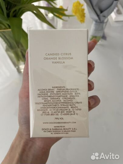 Духи женские dolce gabbana