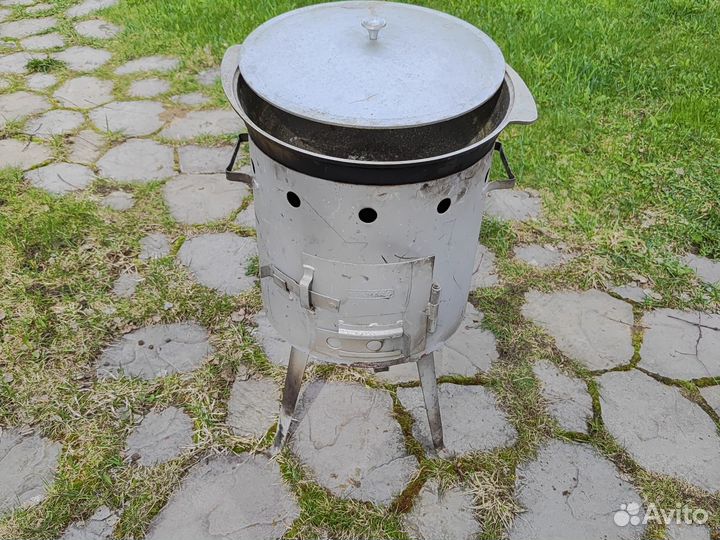 Печь для казана и казан
