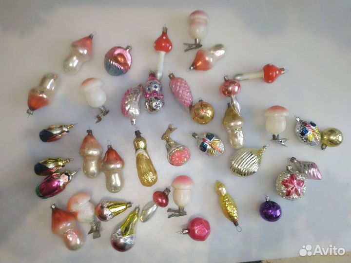 Елочные игрушки СССР