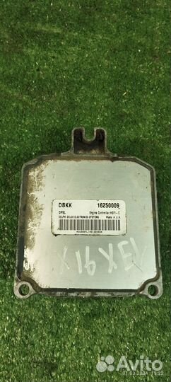 Opel Zafira A эбу 1.6i X16XEL 16250009 delco