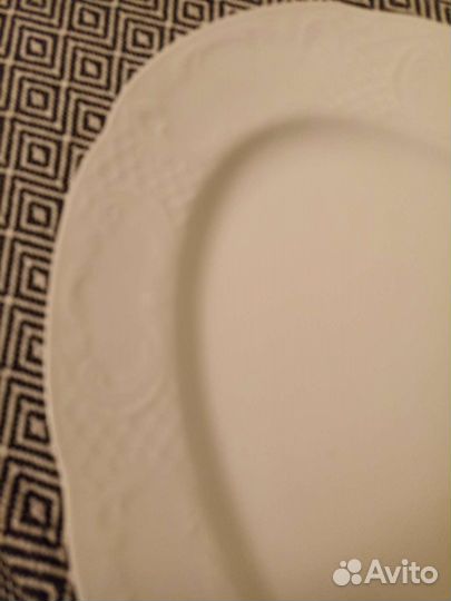 Блюдо фарфор Von Hacker