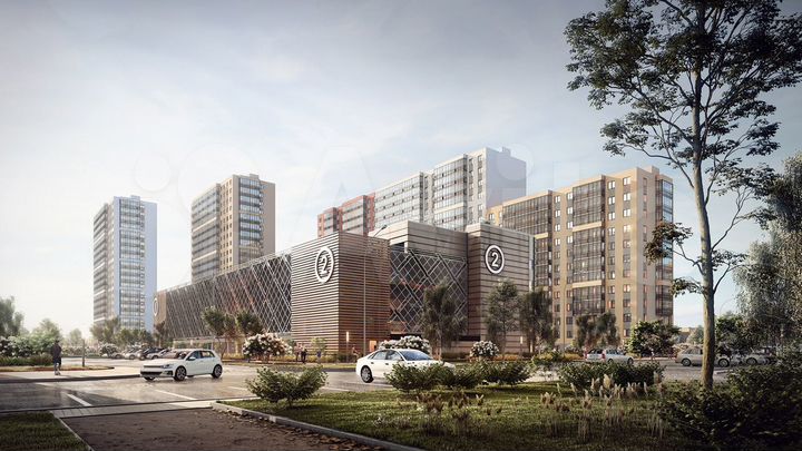 1-к. квартира, 39 м², 14/21 эт.