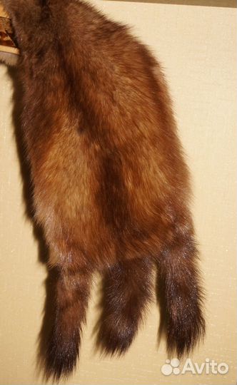 Воротник меховой из соболя