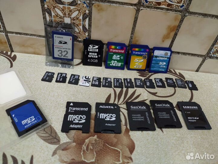 Карта памяти MicroSD adapter canon made in Japan