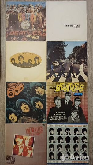 Пластинки Beatles Битлз