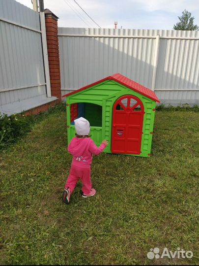Детский игровой домик уличный бу