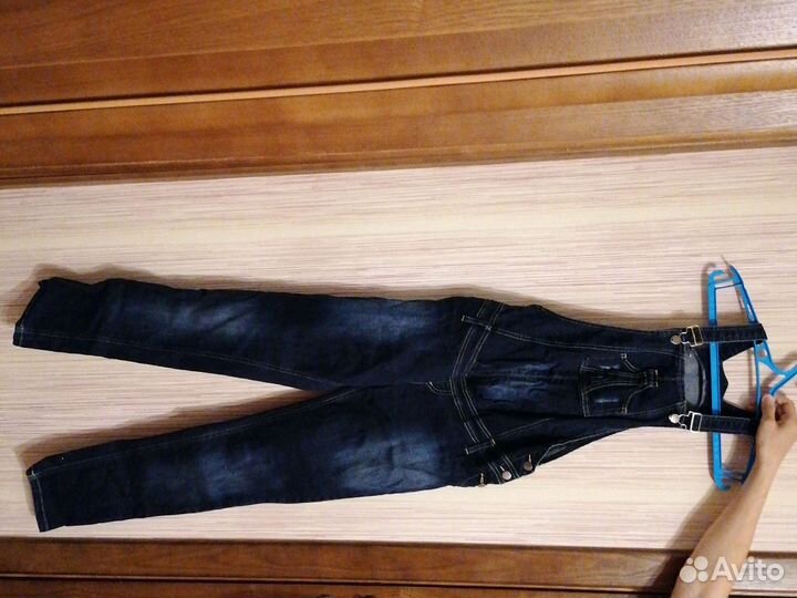 Джинсовый Комбинезон для беременных