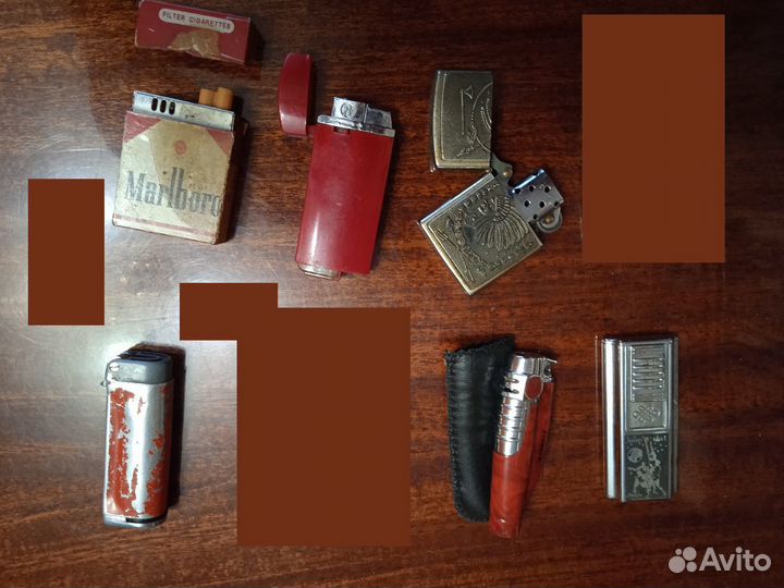 Зажигалки СССР и 90х