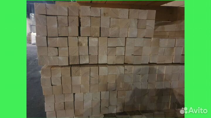 Брусок строганный 50*50*3000 Оптом
