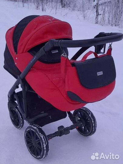 Коляска 2 в 1 Riko sigma эко кожа