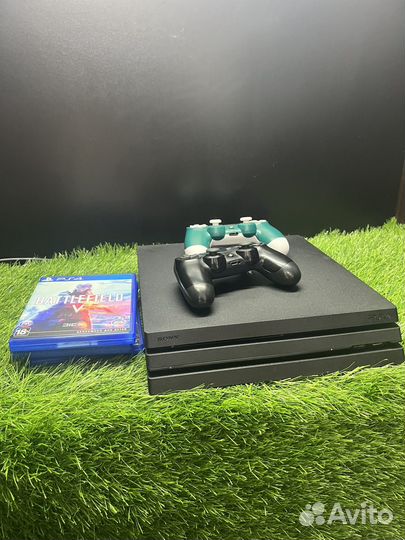 Sony PS4 Pro 1Tb+2 геймпада+4 диска